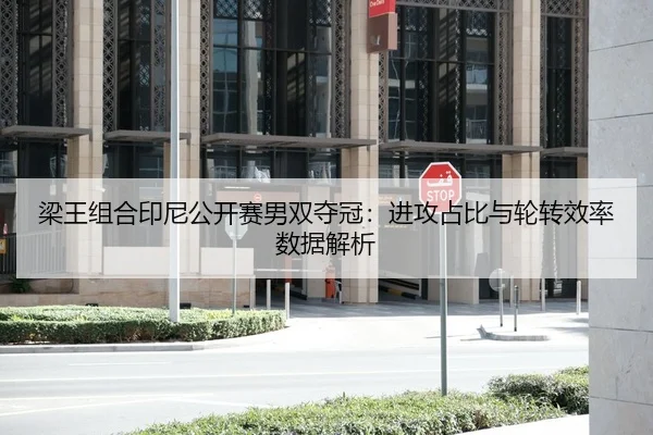 梁王组合印尼公开赛男双夺冠：进攻占比与轮转效率数据解析
